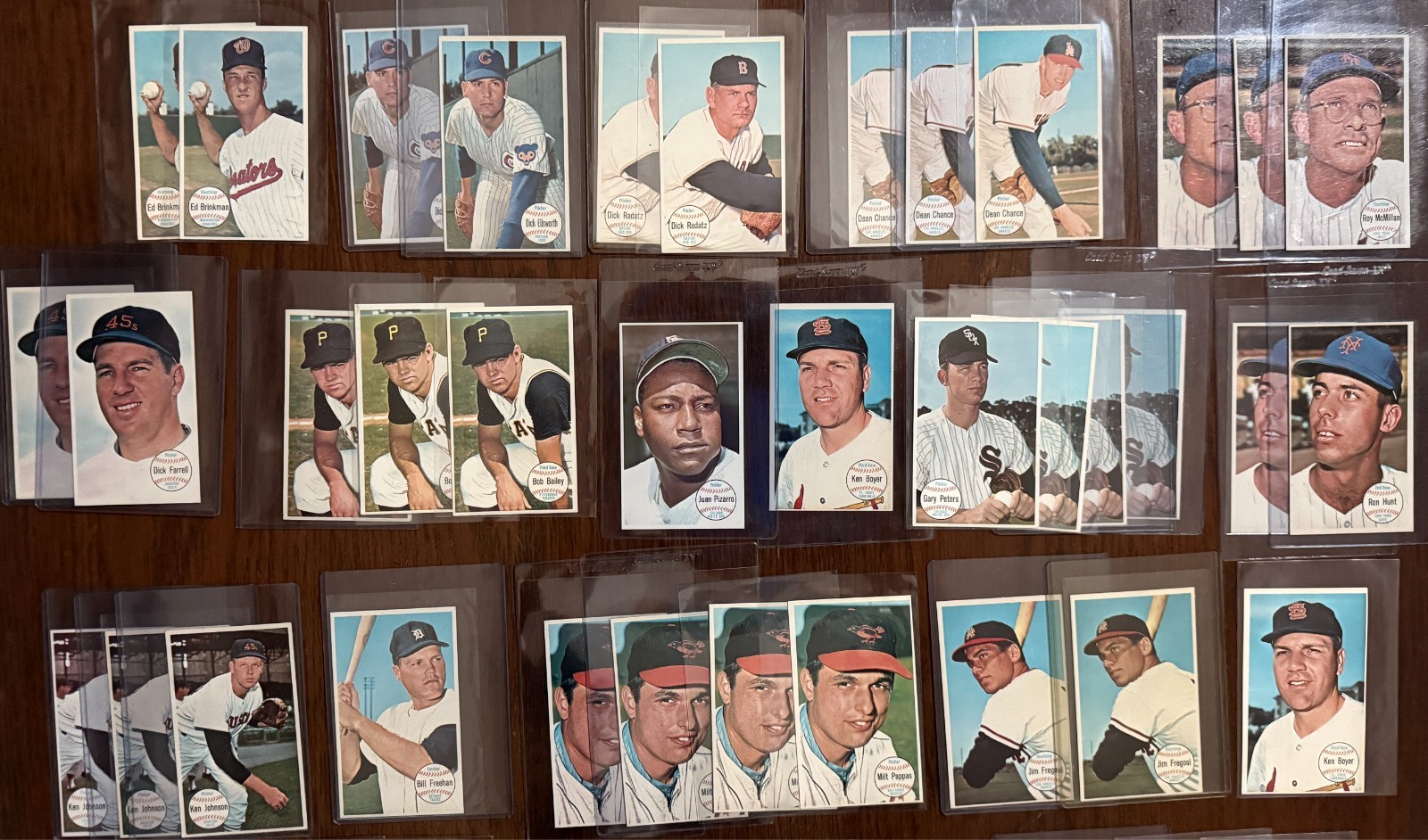 1964 Topps Giants Vintage Lot. 70% Complete, 77 Cards Total ⚾