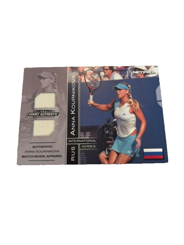 2003 NETPRO INTERNATIONAL SERIES ANNA KOURNIKOVA MATCH WORN APPAREL # 009/500