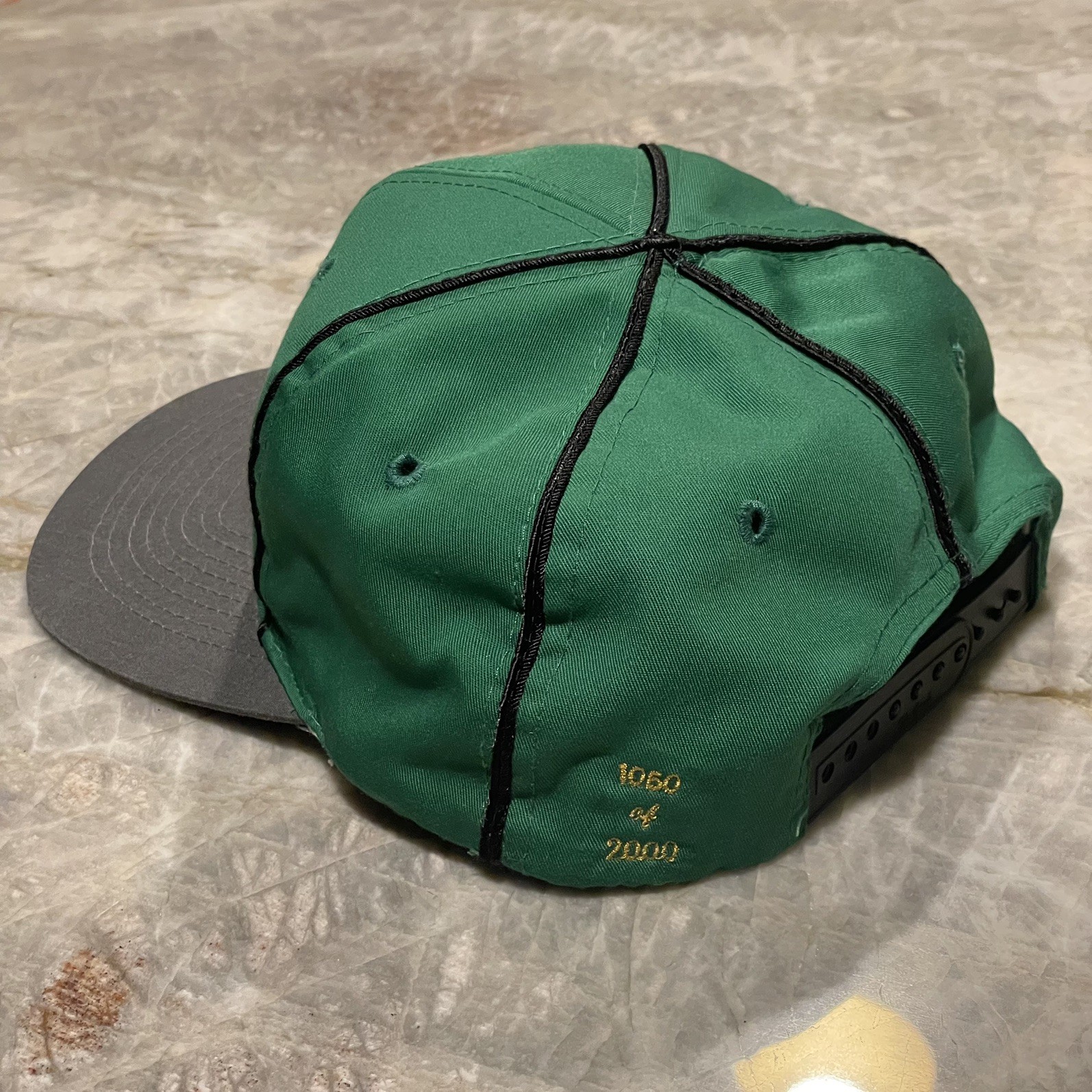Vintage Boston Celtics The Game Limited Edition SnapBack Hat 1060/2000