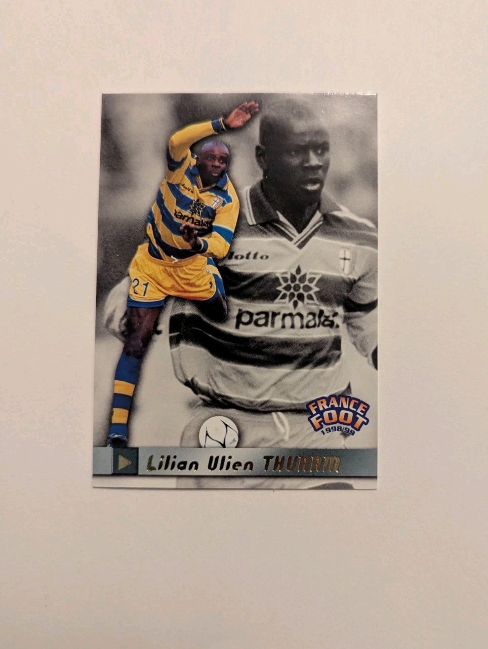 Lilian Thuram 1998-99 DS France Foot 99 #285 Gold Super ⭐ Not Panini Rare