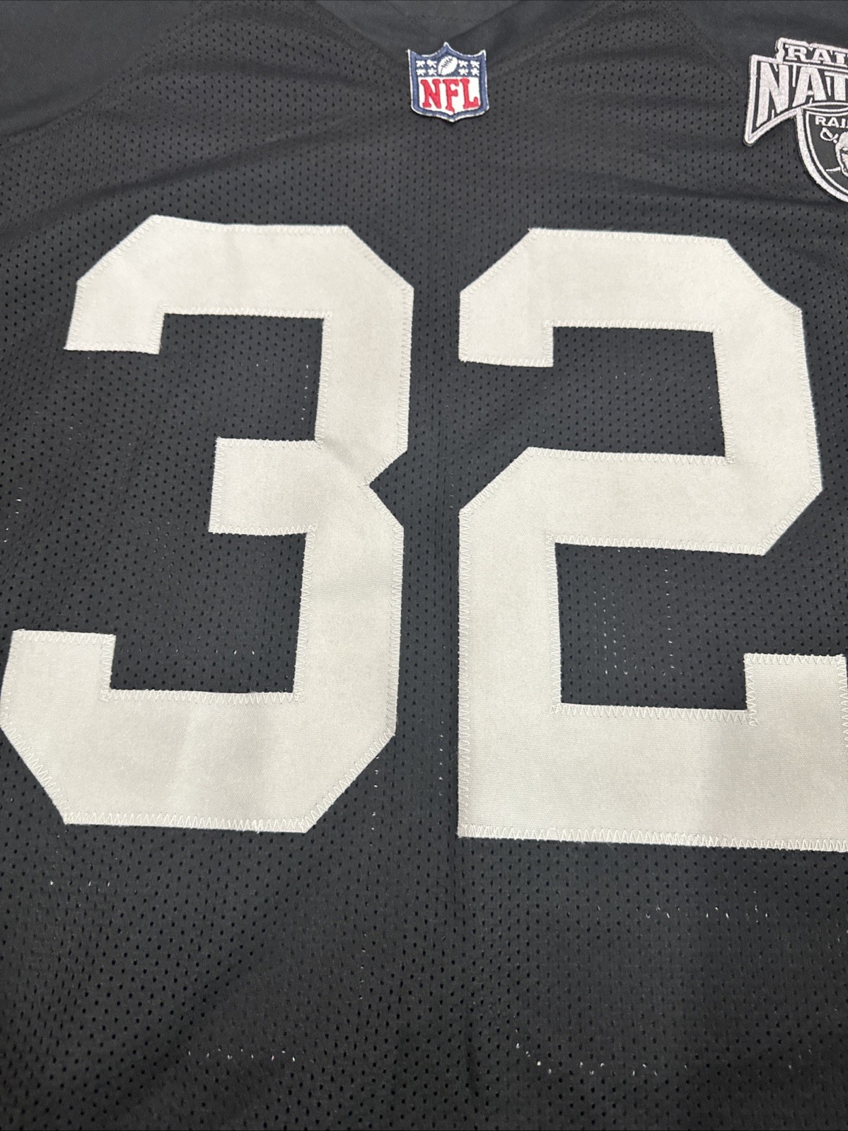 Custom Stitched Unsigned Marcus Allen Black Jersey NWT 2XL