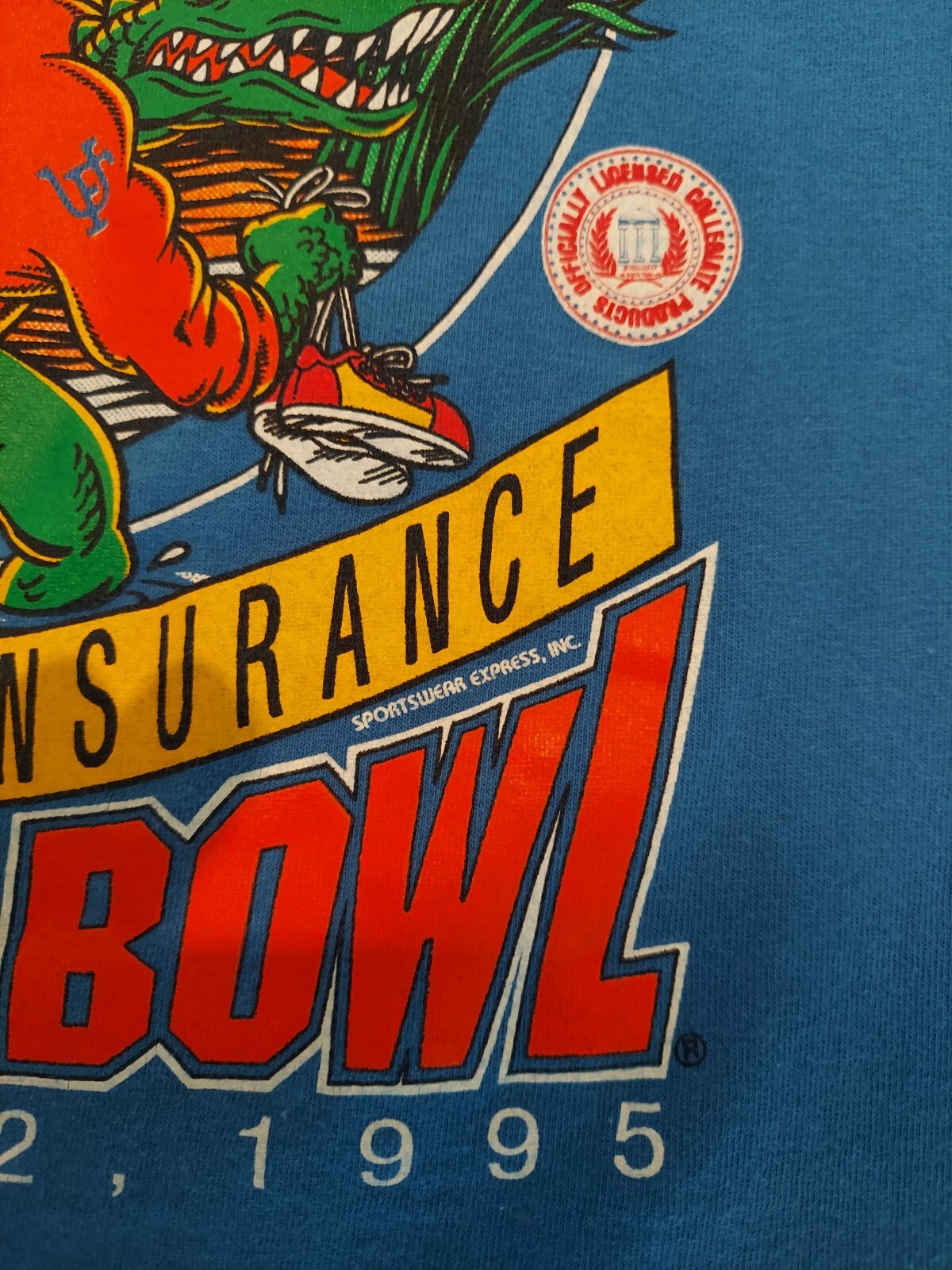 Vintage Florida Gators Single Stitch Shirt 1995 Sugar Bowl Unfinished Business