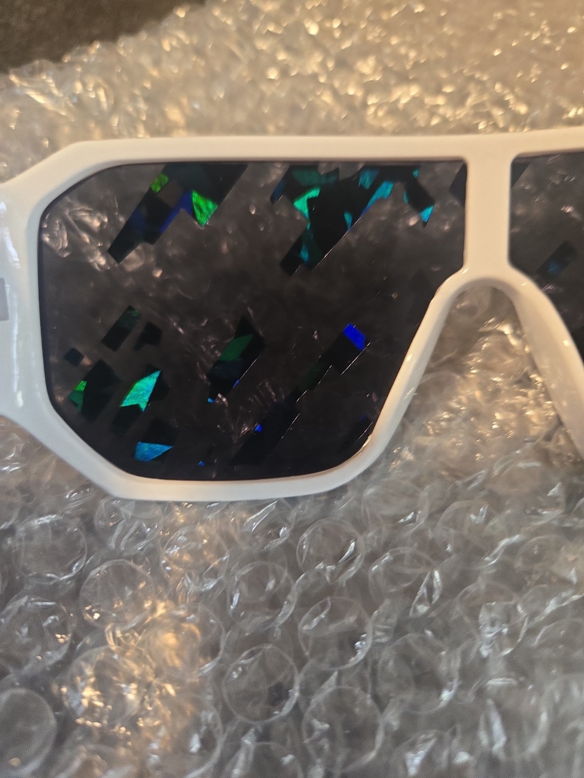 Officially Licensed Macho Man Sunglasses – Digital White Pro Wrestling Tees New