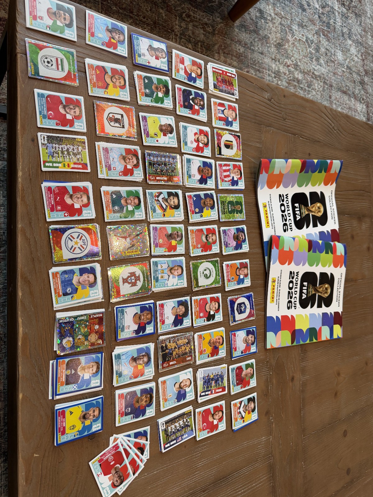 Panini World Cup 2026 STICKERS (535) + MAGAZINES (2)