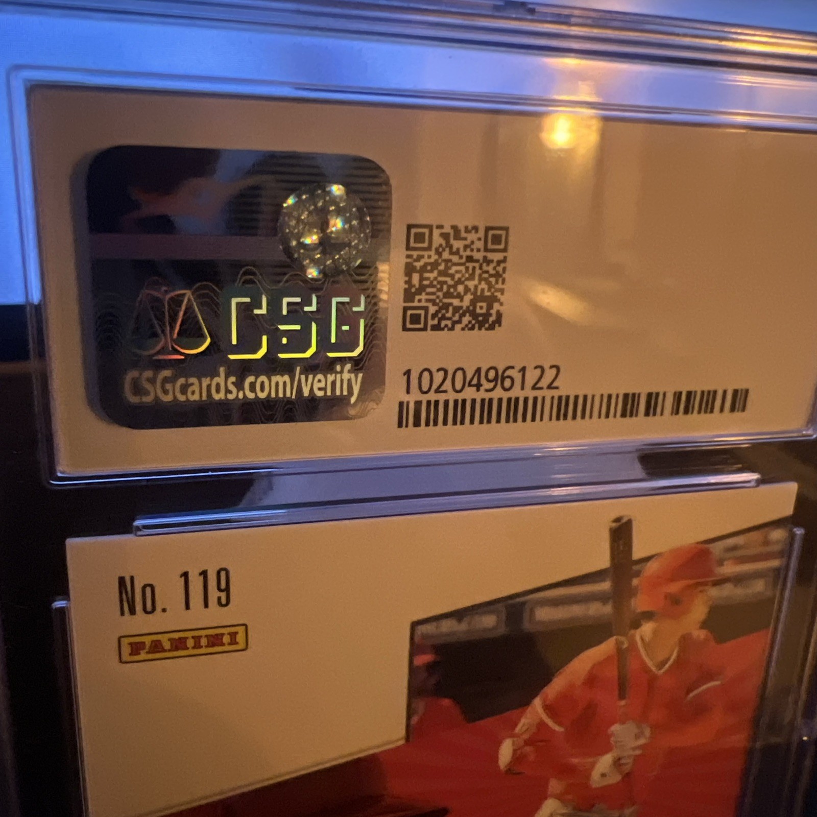 SHOHEI OHTANI 2018 PANINI THE NATIONAL RAPTURE ROOKIE card #190 /399 PSA 10 #119