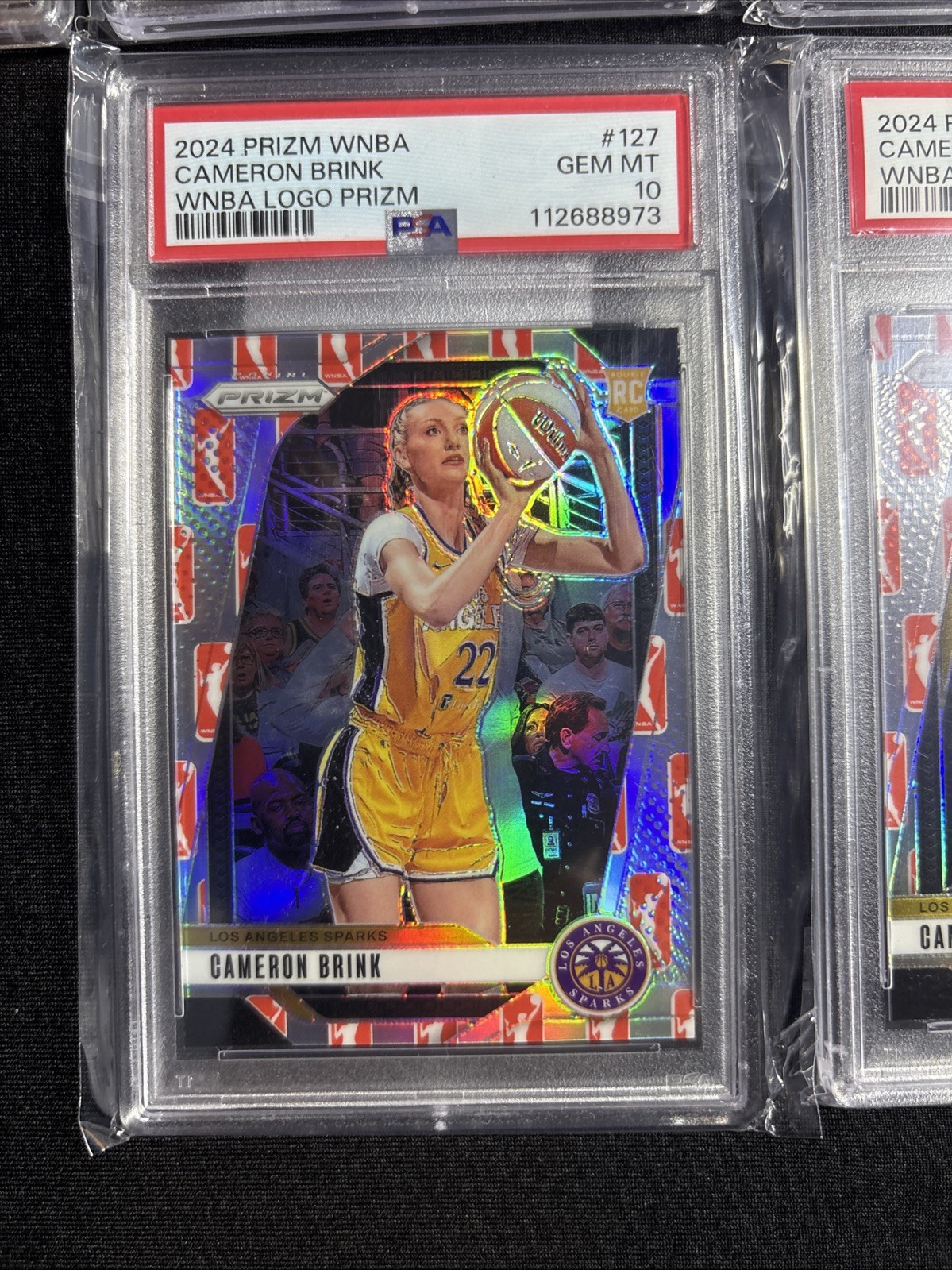 5 WNBA Logo Man PSA10
