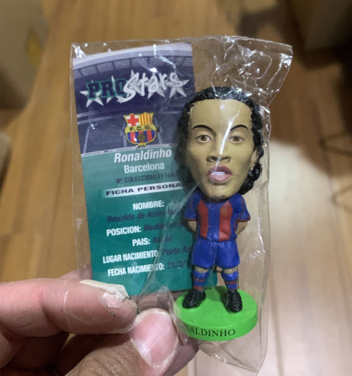 Various Corinthian Headliners Prostars Vintage Soccer Football Figure Blister