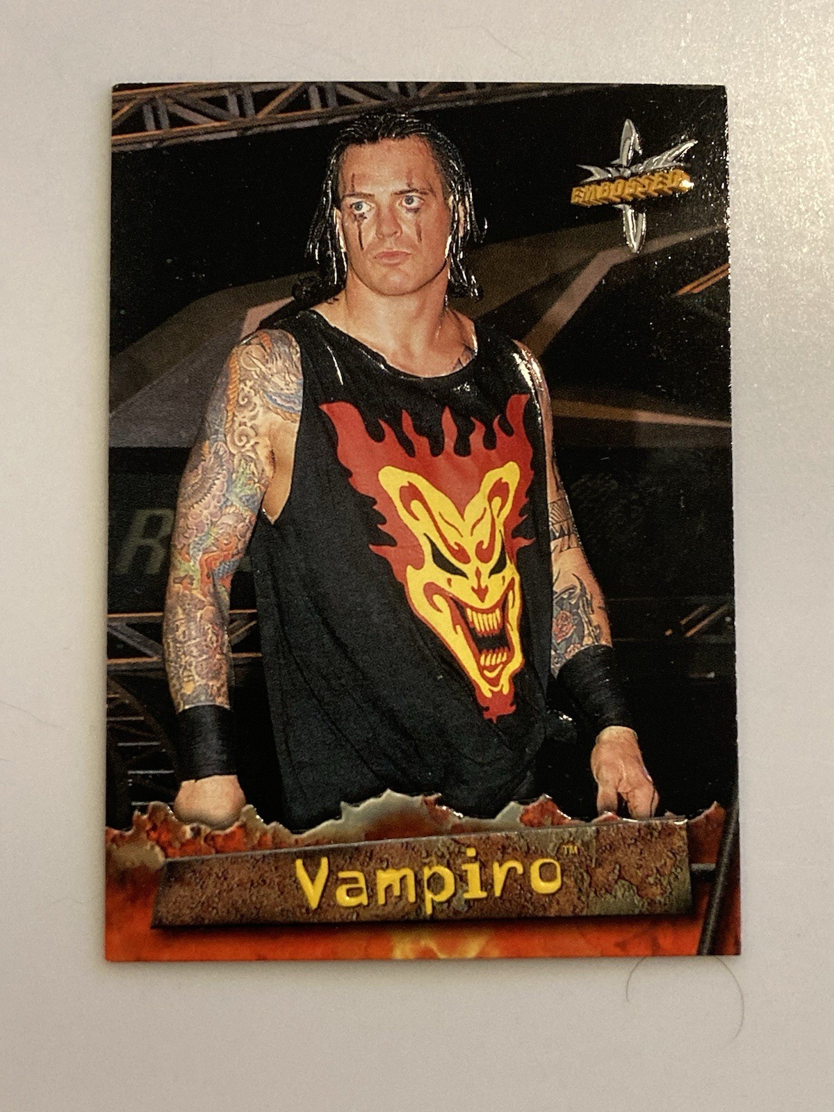 Vampiro 1999 Topps WCW Embossed #9