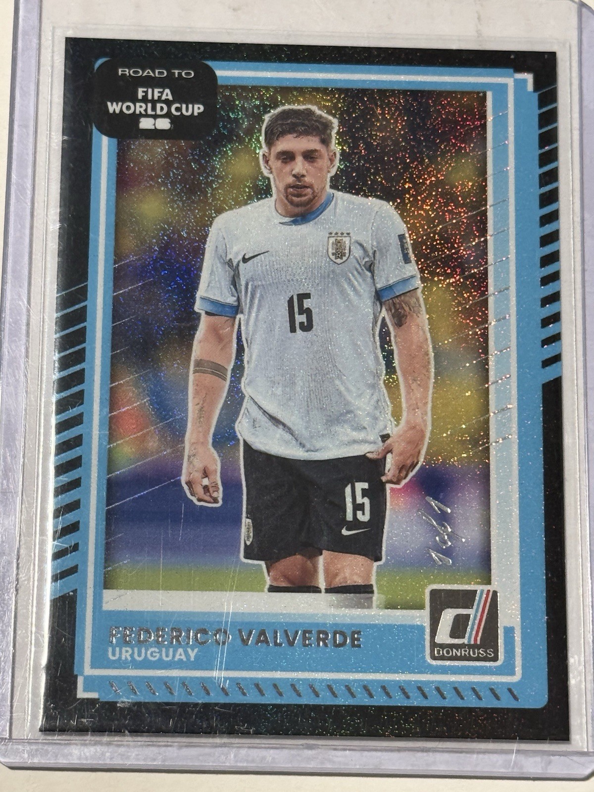 Panini Donruss 2025-2026 Road to The World Cup 1/1 Federico Valverde Uruguay 🔥