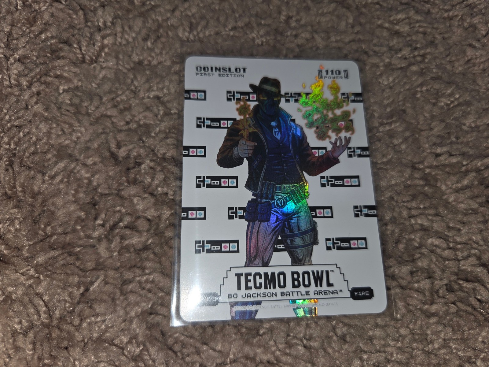 535: Bo Jackson Battle Arena Tecmo Bowl Coinslot Sore Thumb Fire ST370