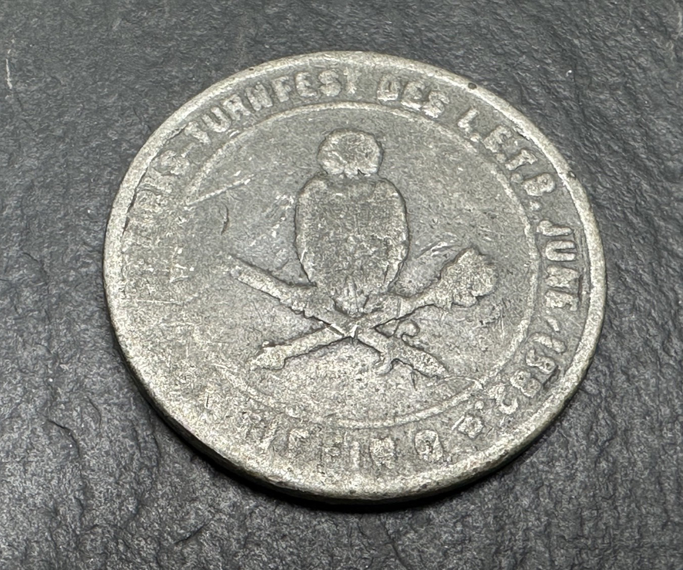 FIVE LATE 1800’S TURNFEST GERMAN AMERICAN FITNESS ITEMS N139