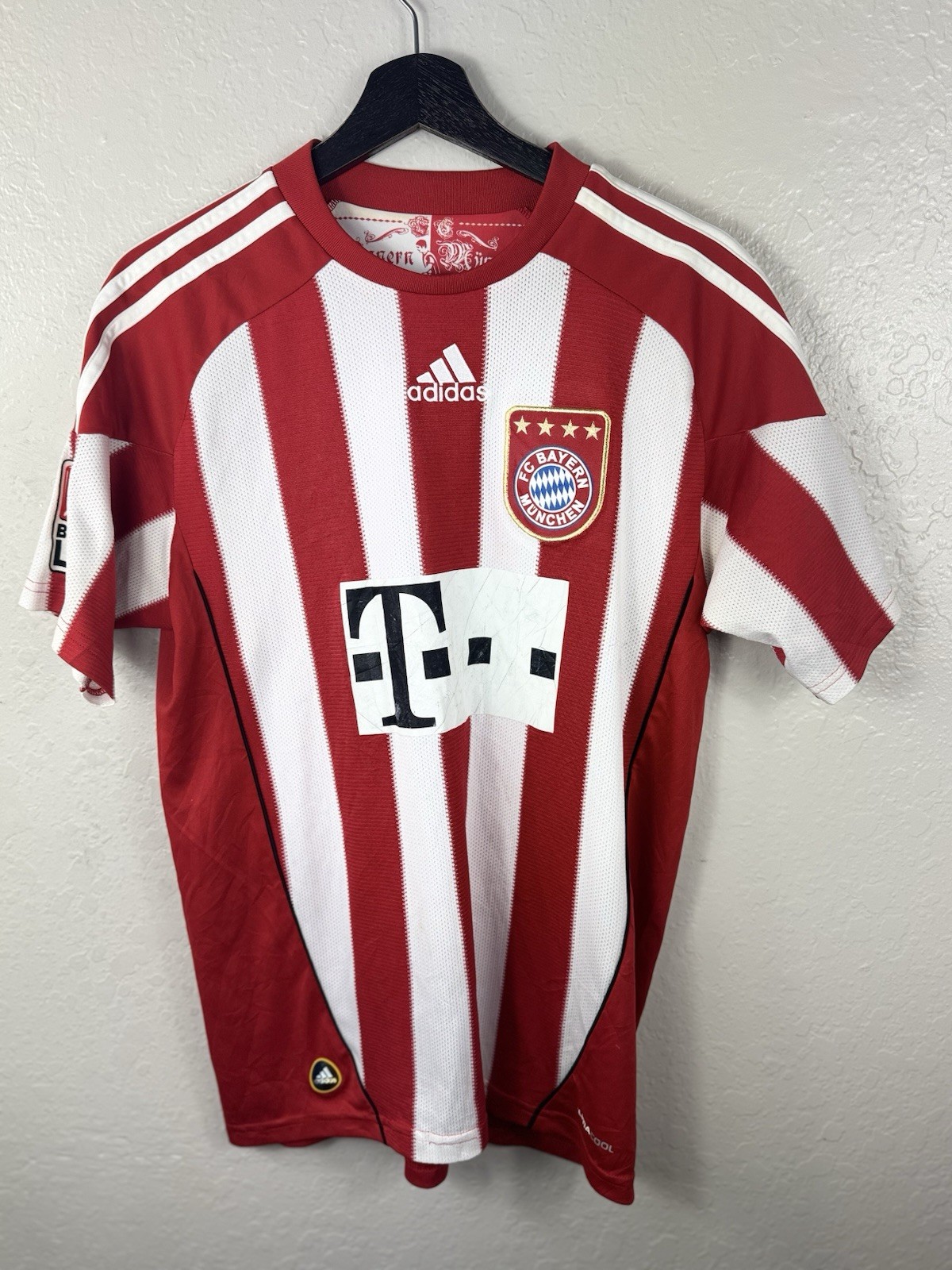 Bayern Munich 2010/11 Home Football Shirt Jersey Adidas Gomez #12 Sz 15/16 Years