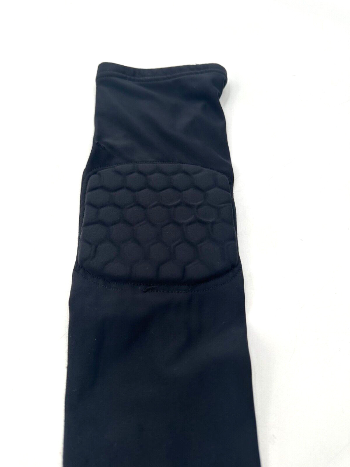 MCDAVID BLACK GAME USED PADDED ELBOW SLEEVE SZ: LARGE