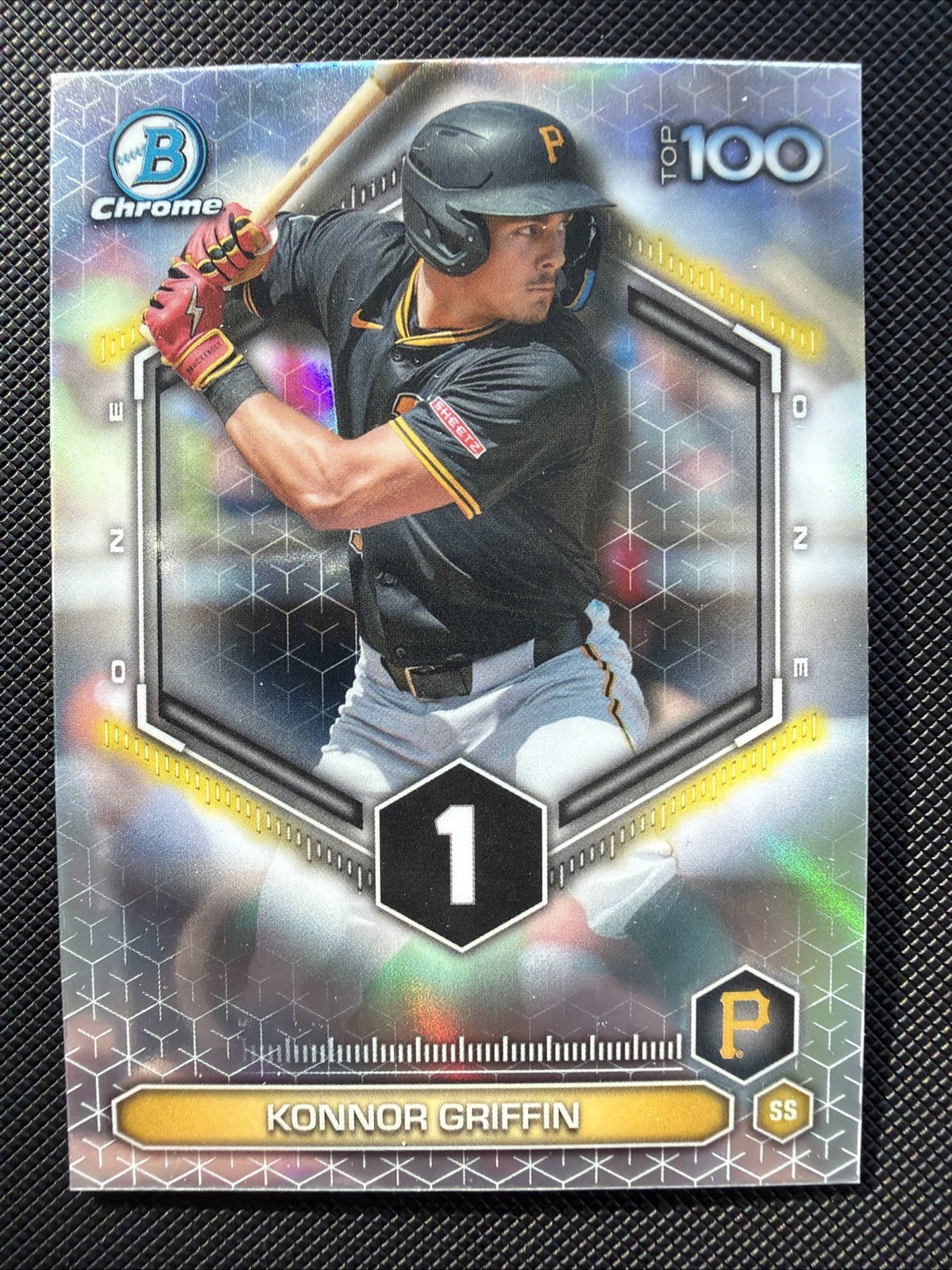 2026 Bowman Konnor Griffin Top 100 Prospects Refractor Pirates