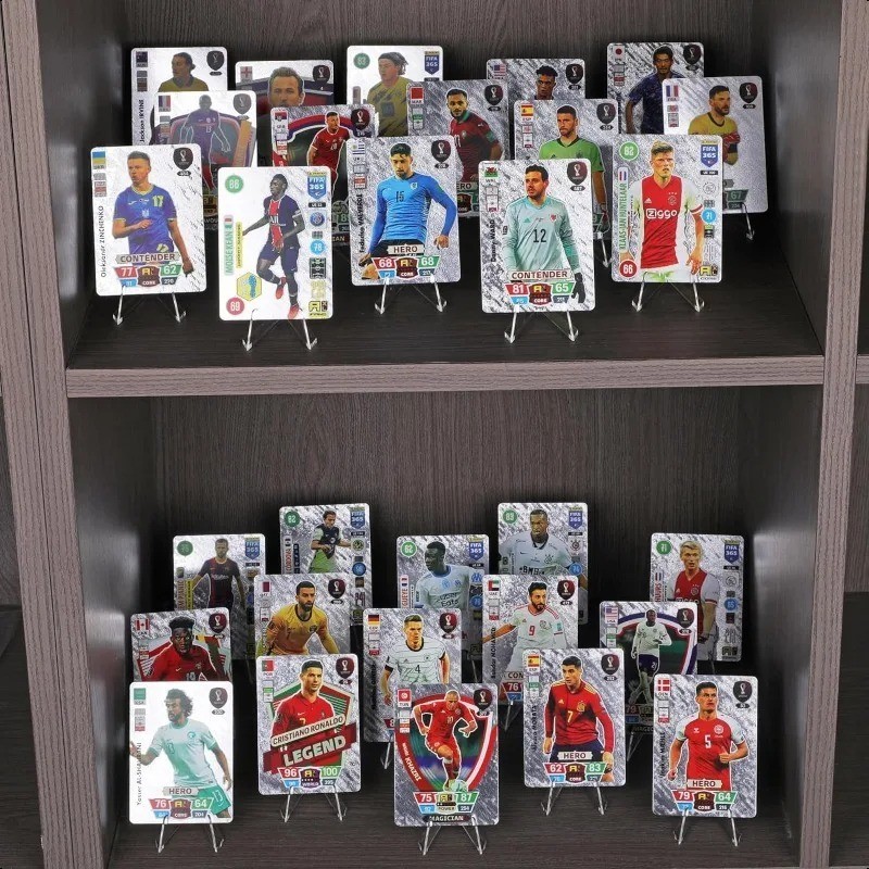 Clear Acrylic Card Stands Holder Choose 1/5/10/20/30 Pack Sports Graded Display