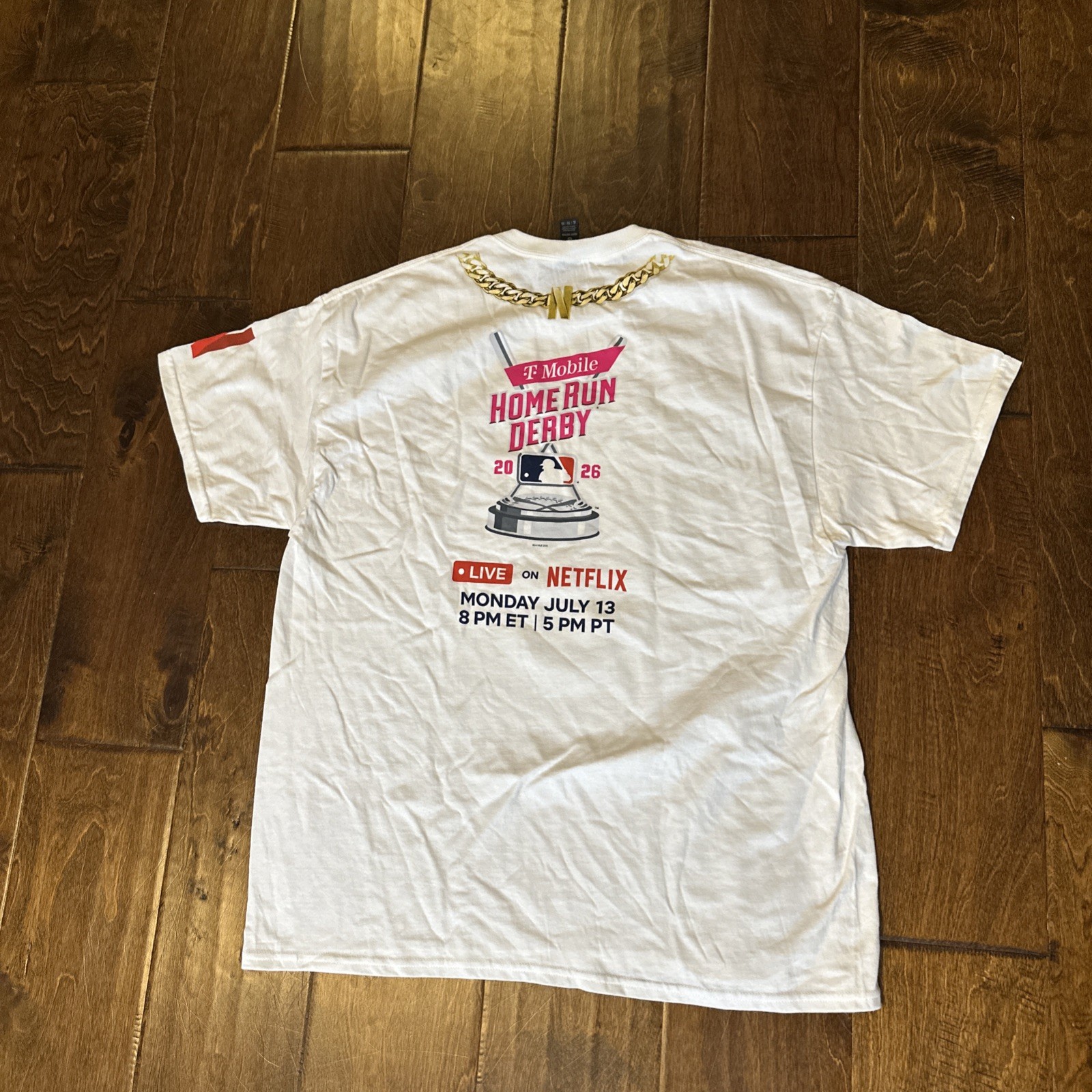 MLB 2026 Home Run Derby Netflix Promo Chain Shirt ASG Philadelphia All Star Game