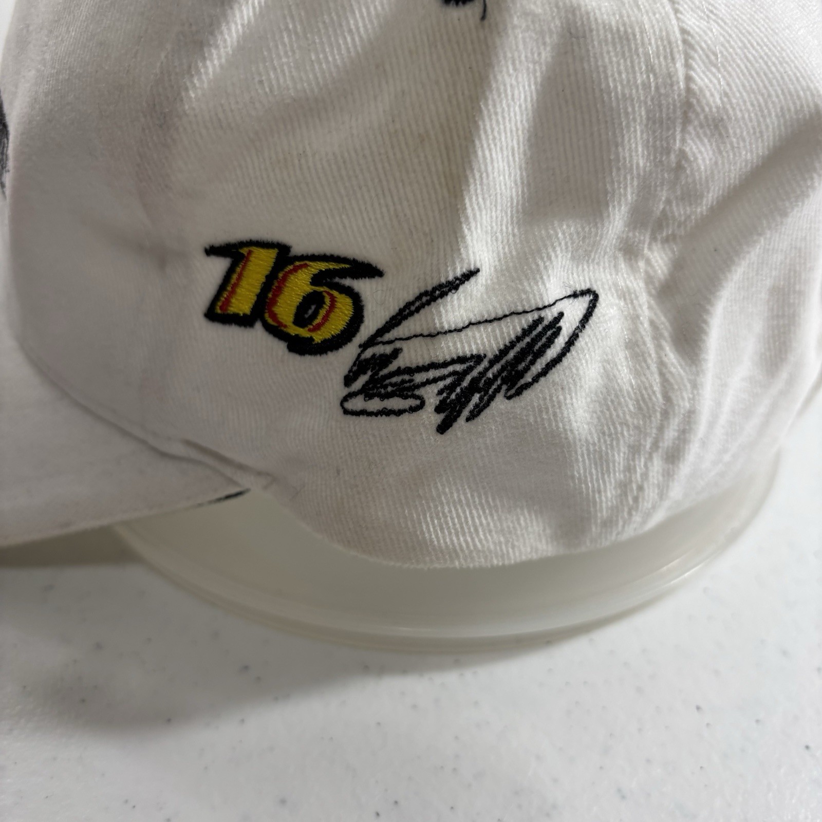 VTG Greg Biffle Jackson Hewitt Tax 16 Hat Cap Strapback National Guard Yupoong