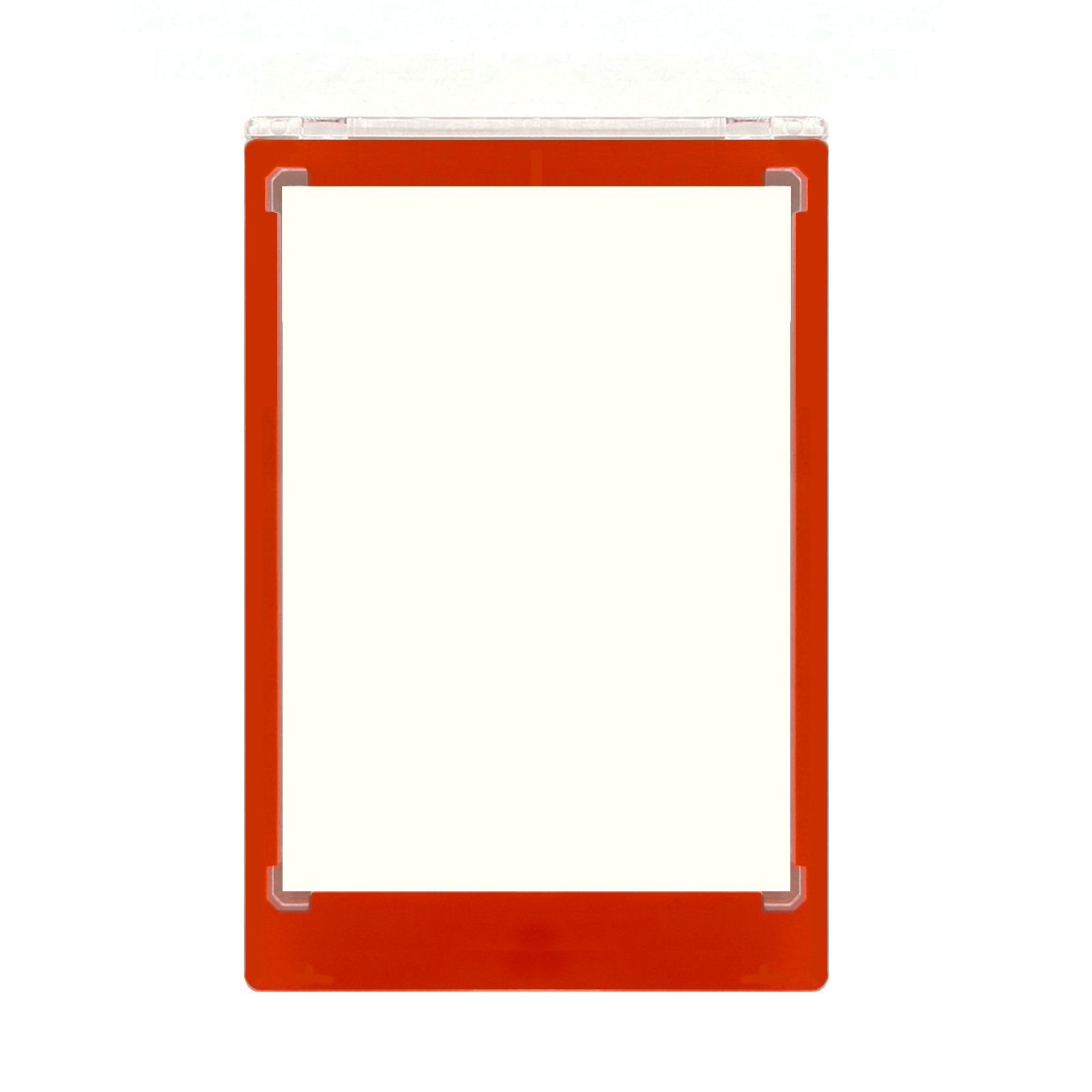 CF Magnetic Card Holder One Touch Case ORANGE BORDER – 35PT-360PT Sizes