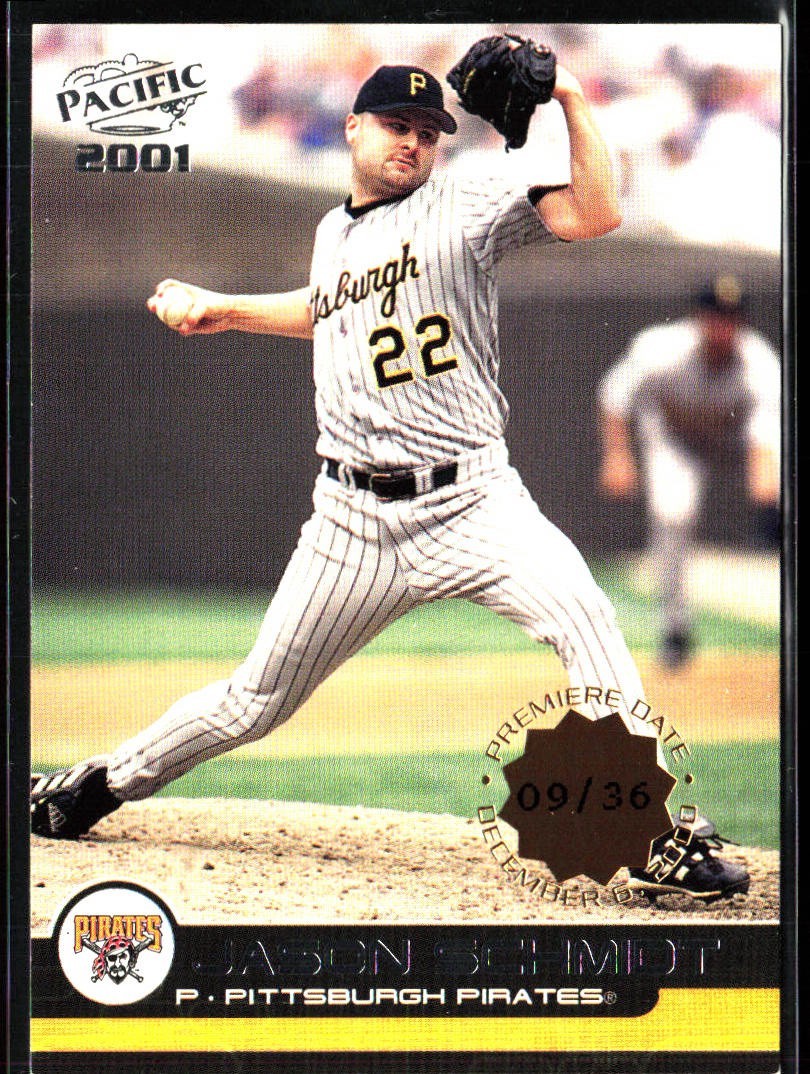 2001 Pacific – Jason Schmidt #339 Premiere Date /36