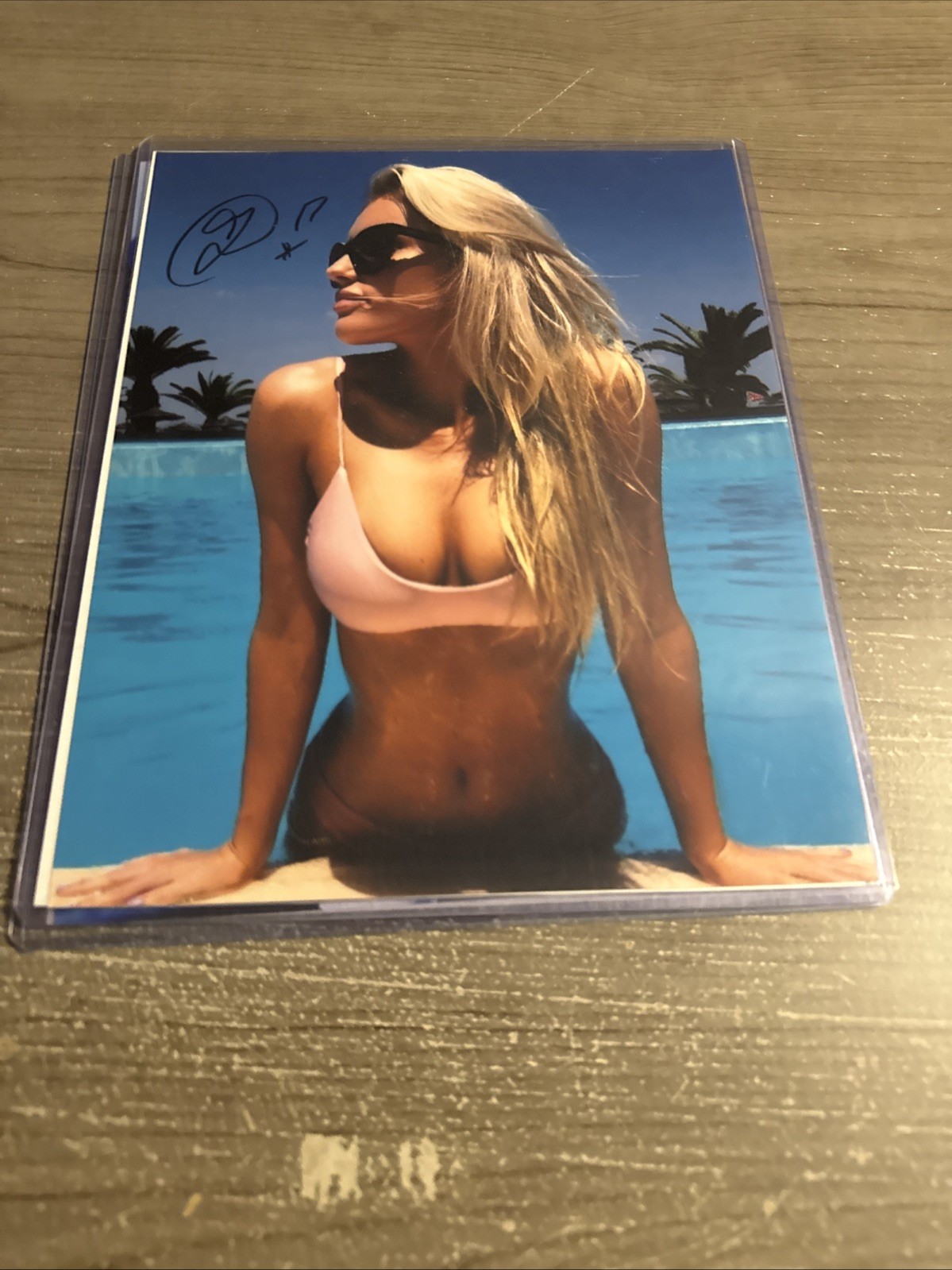 Mariah May Signed 8×10 Photo Aka Blake Monroe Wwe Aew Nxt