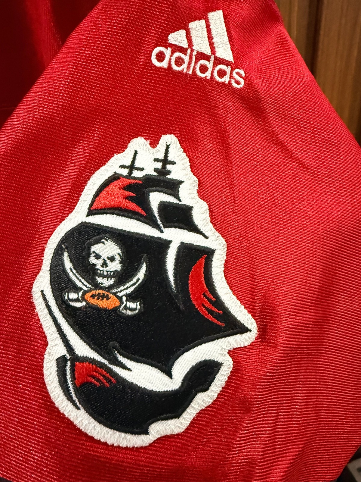 Keyshawn Johnson Tampa Bay Buccaneers adidas AUTHENTIC Jersey Sz 46