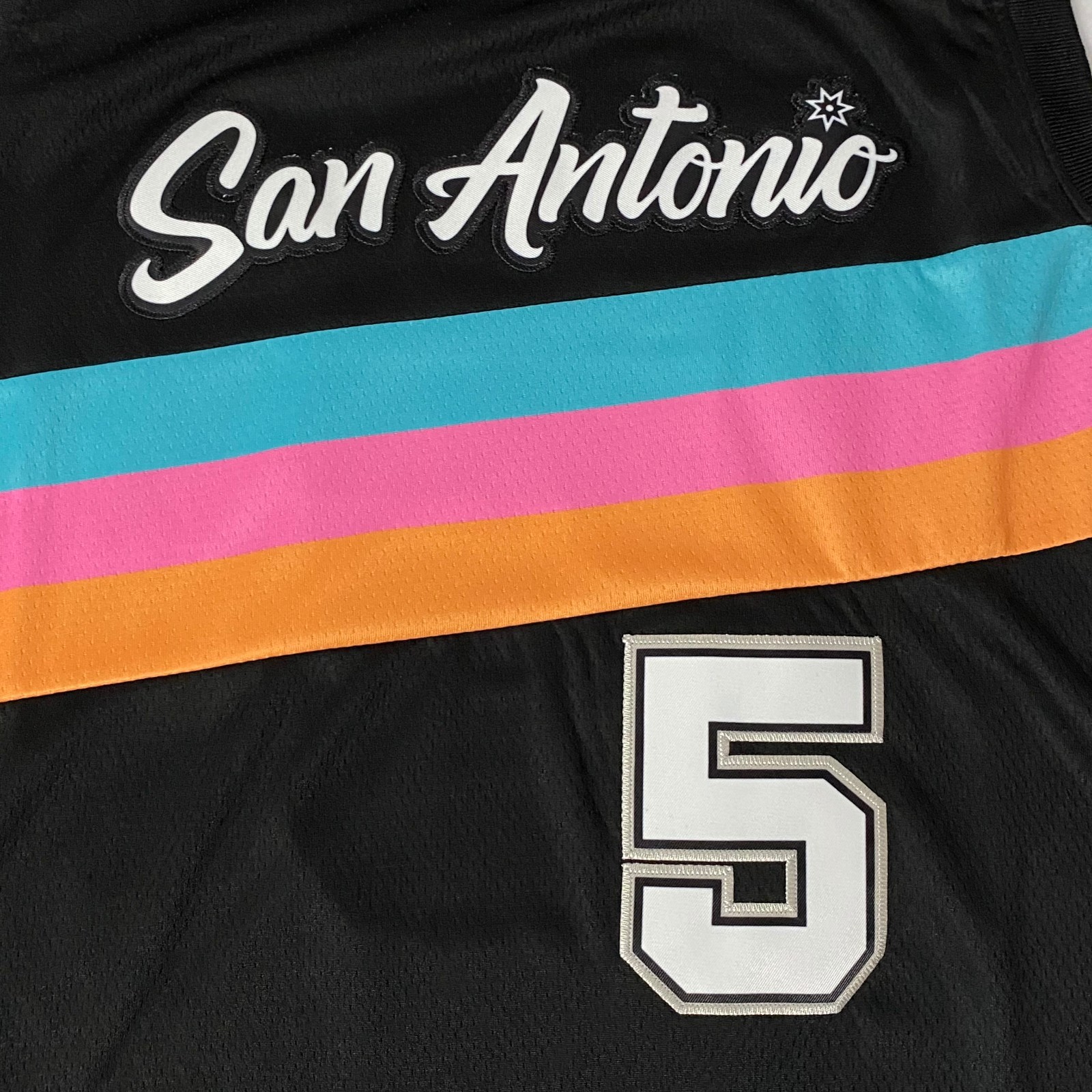 Stephen Castle #5 Black Jersey, Stitched , Sizes S-2XL