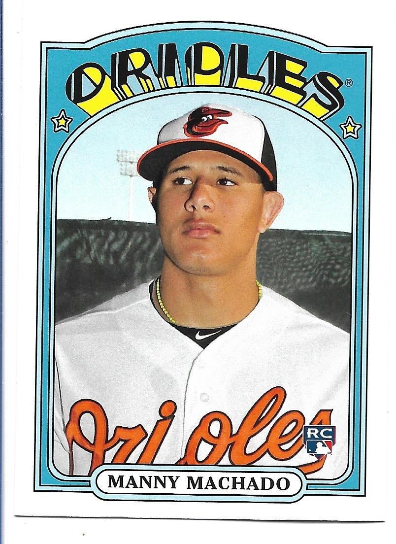 Manny Machado 2013 Topps Archives Rookie #27 – Baltimore Orioles RC