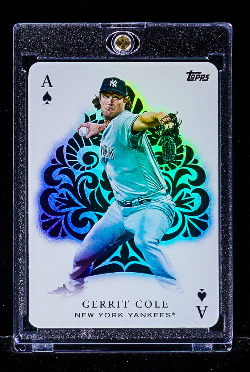 Gerrit Cole RARE ALL ACES FOIL INSERT INVESTMENT CARD New York Yankees SP