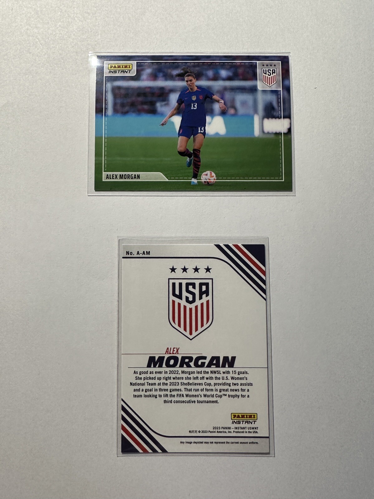 2023 Panini USA Soccer WOMEN’S National Team WORLD CUP – YOU PICK YOUR CARDS