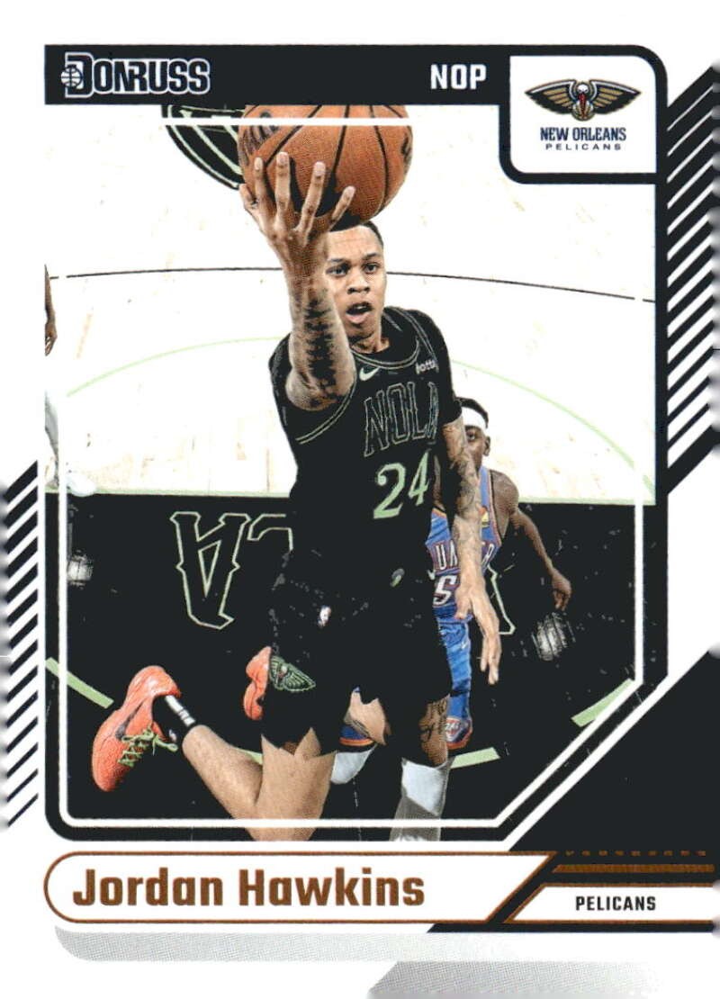 JORDAN HAWKINS 2024-25 Donruss #149 NBA Pelicans ID:144866