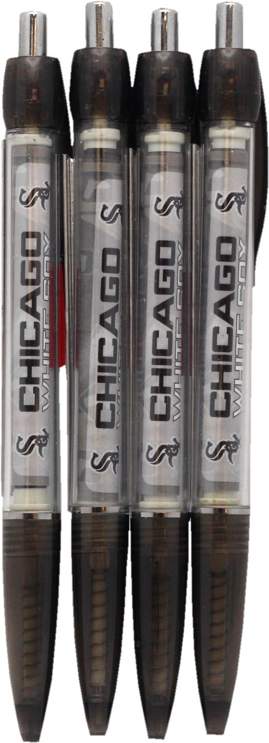 Chicago White Sox 4 Pack Pens W/Team Milestones A500042