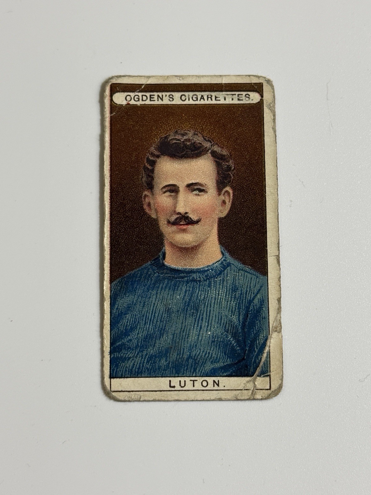 1906 Vintage Soccer ITC Football Club Tobacco Ogden’s #17 Luton Town