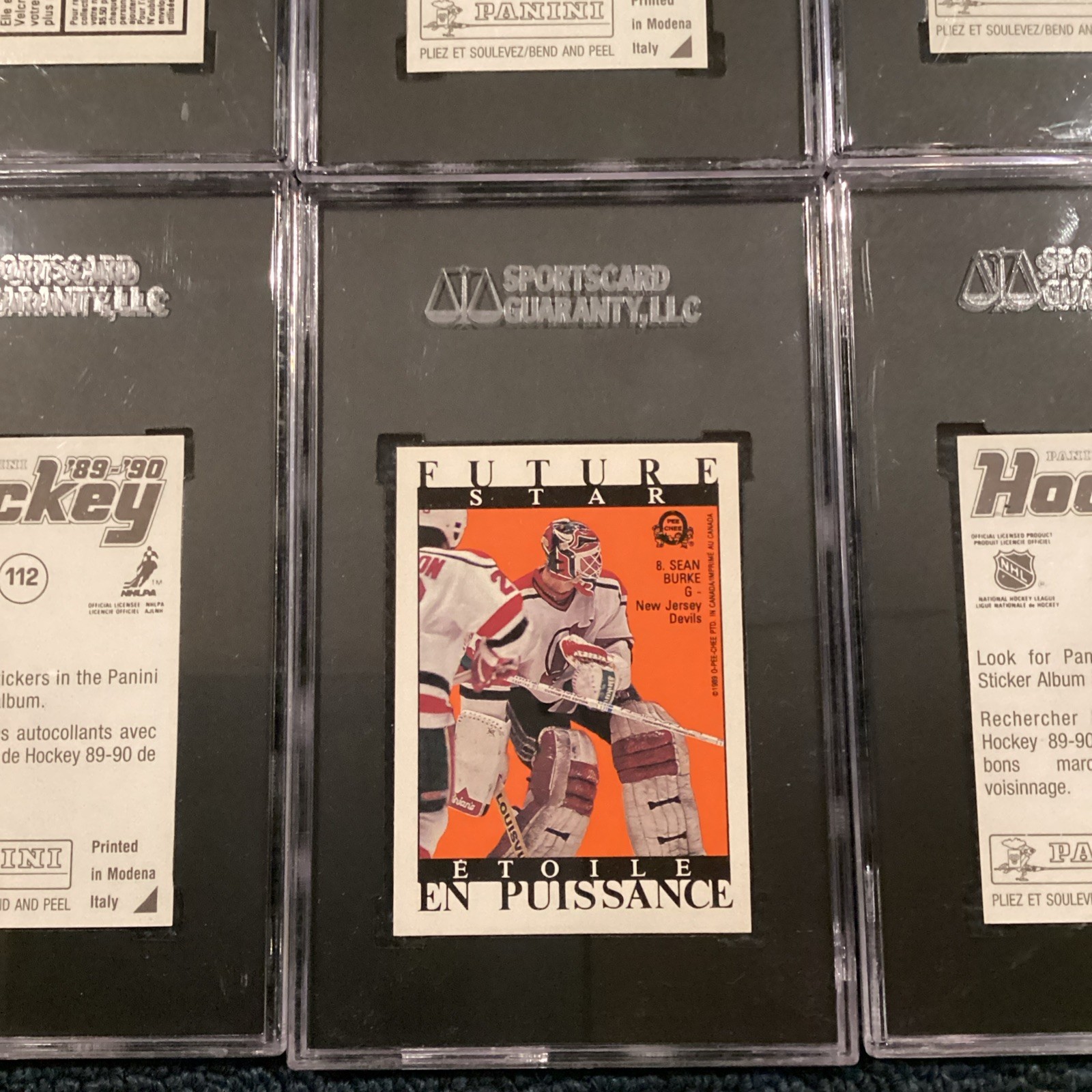 12x 1989-90 Panini & OPC Stickers North Stars ALL SGC 7 8 9 Hockey Star Set Lot
