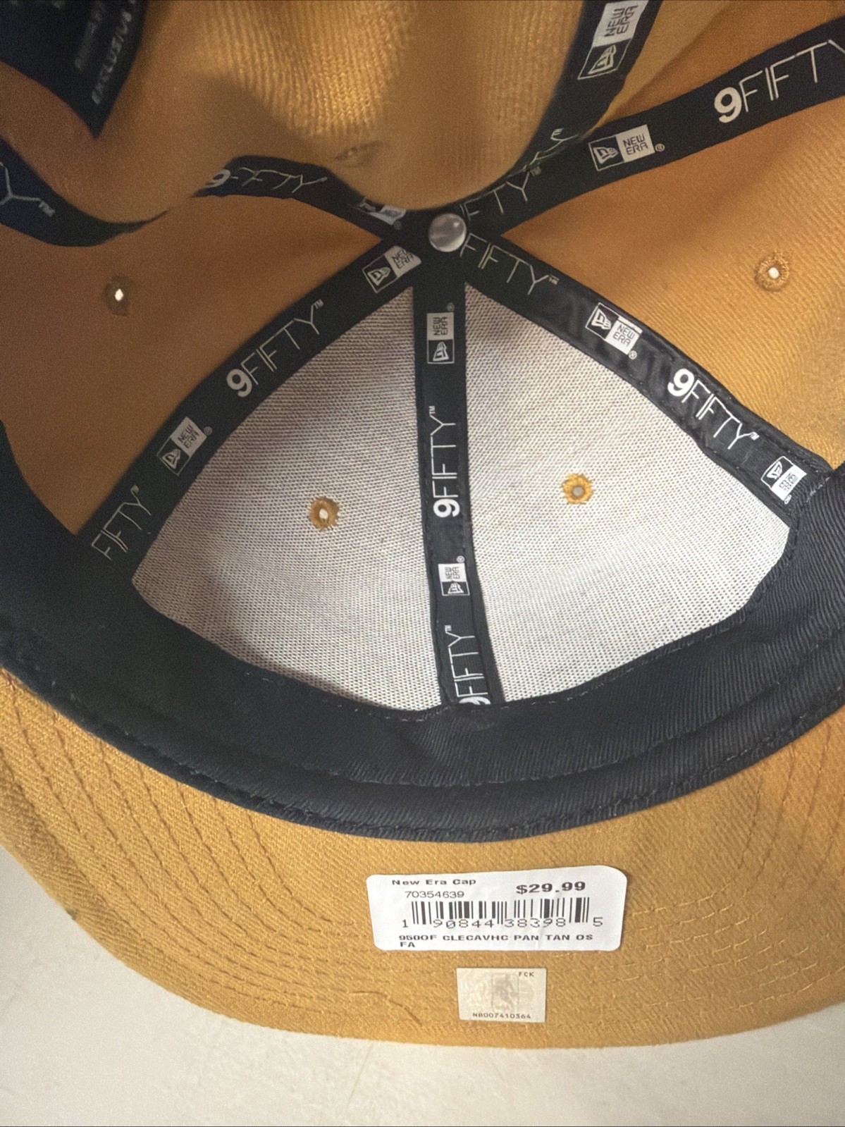 New Era Cleveland Cavaliers CAVS Mens Navy 59FIFTY Fitted Hat 7 New