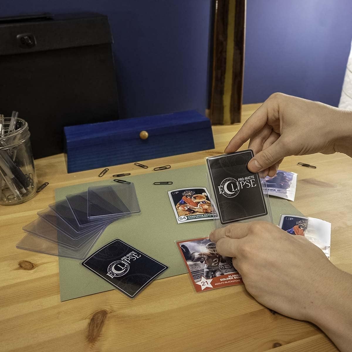 25 Clear Top Loader Card Holders for Sports Cards – Rigid Plastic Protection