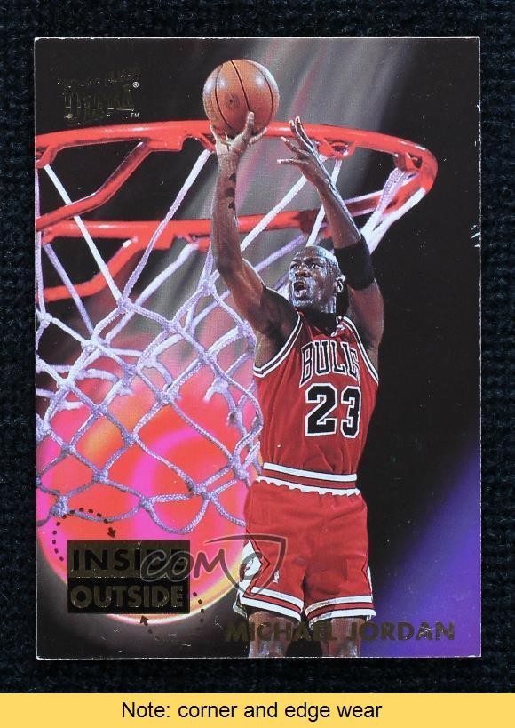 1993-94 Fleer Ultra Inside Outside Michael Jordan #4 HOF READ 06or