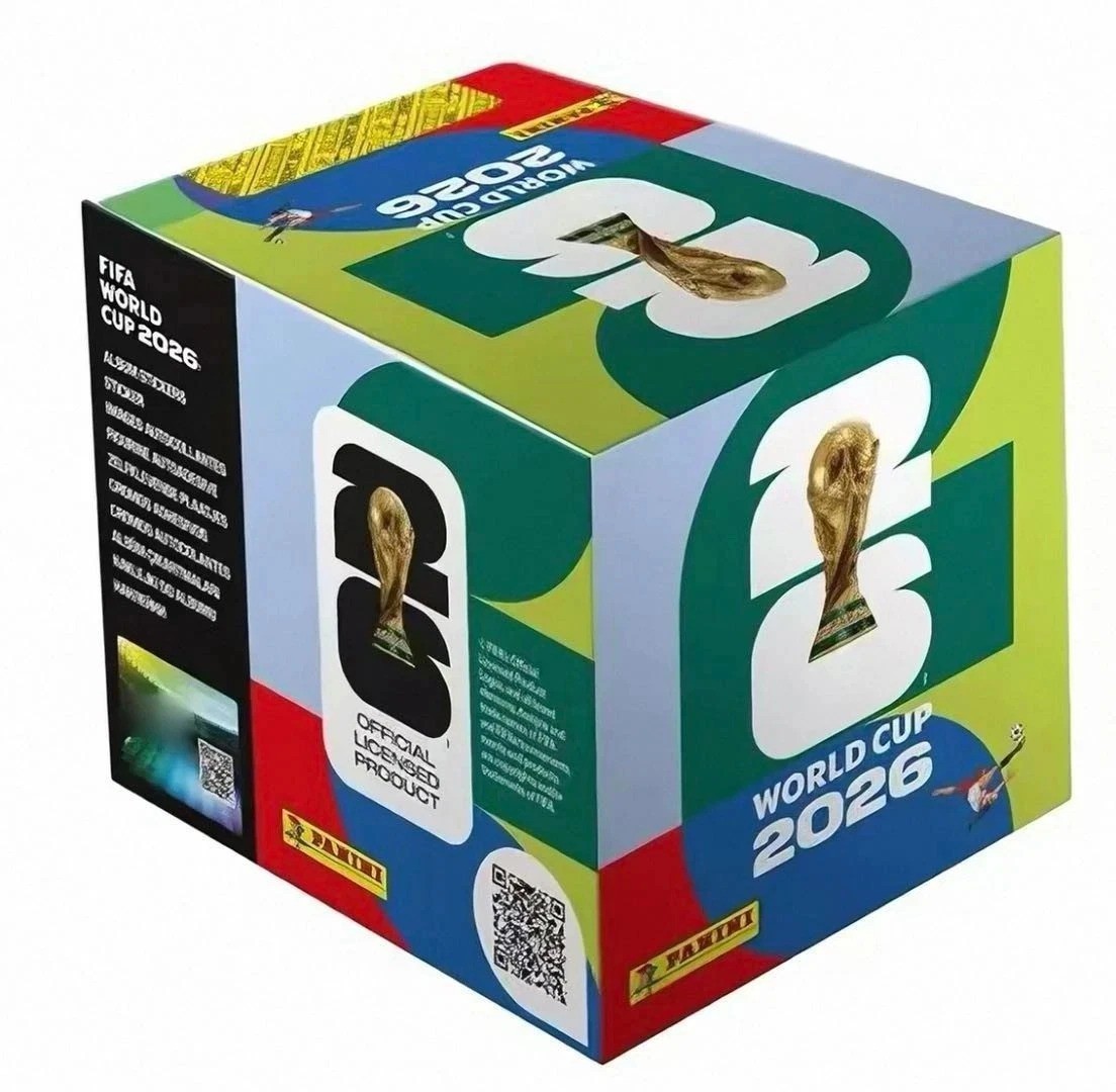 FIFA World Cup 2026 PANINI Collection – Box 50 packs 350 stickers US (free Ship)