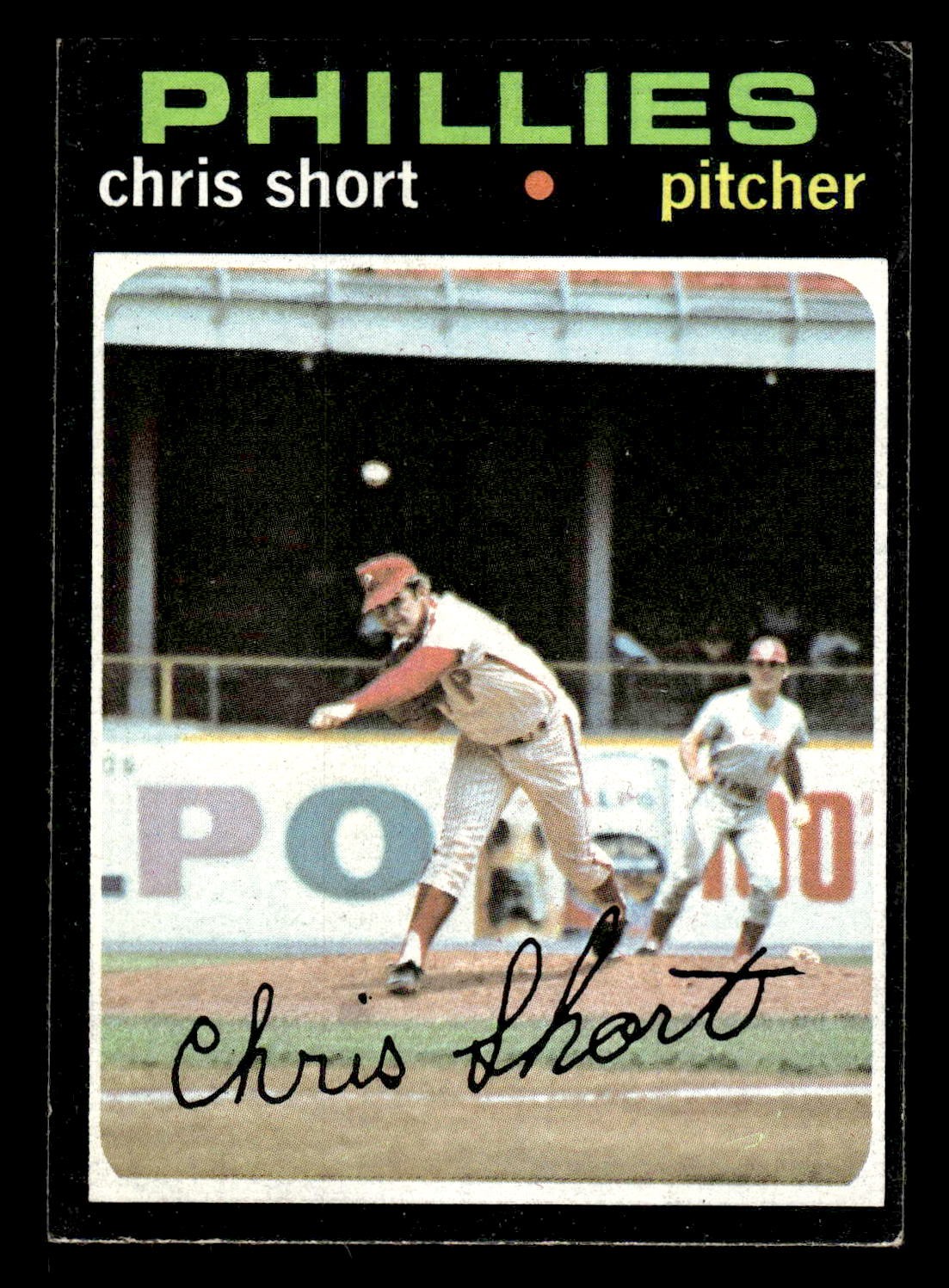 1971 Topps #511 Chris Short – VGEX-EX *TedsCardShack*