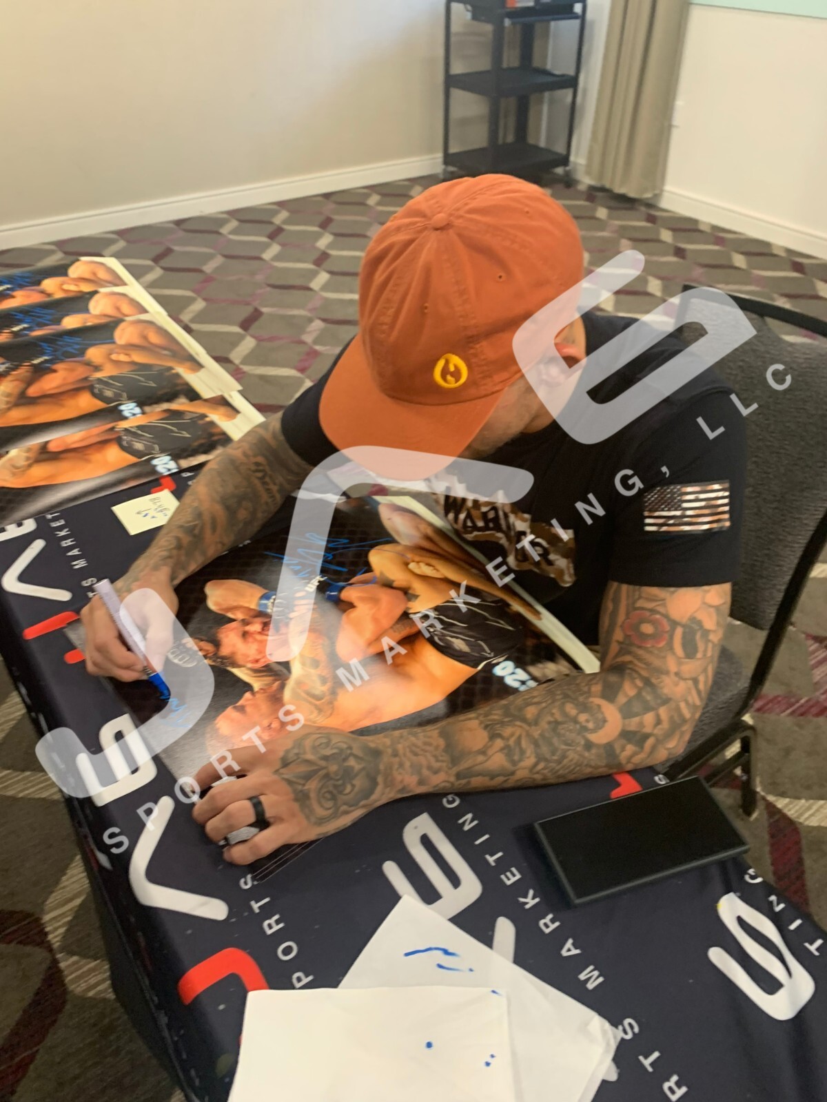 Dustin Poirier autographed signed inscribed 16×20 photo UFC JSA