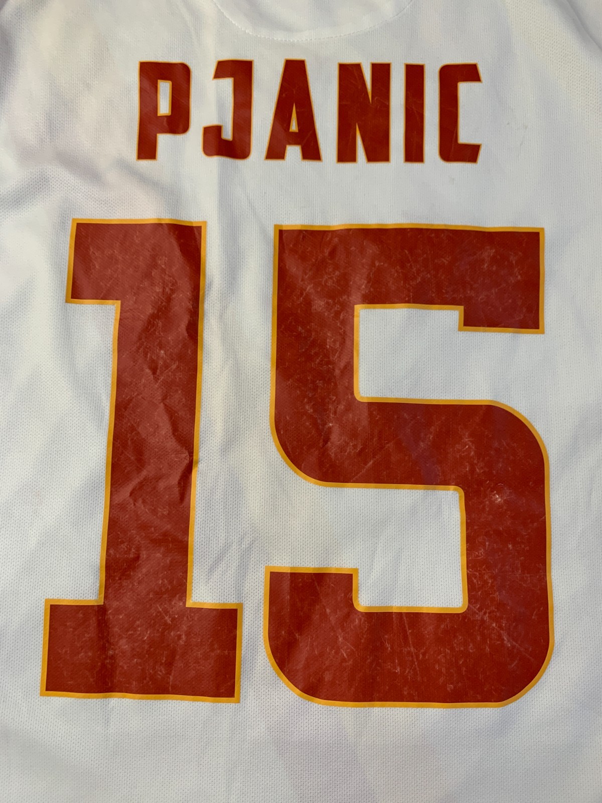 AS ROMA ITALY PJANIC 2014-2015 FOOTBALL SHIRT JERSEY AWAY NIKE ORIGINAL SIZE XXL