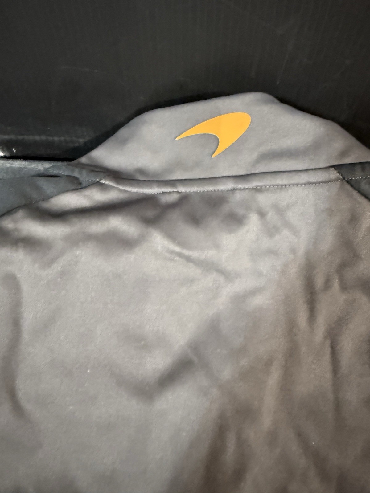 McLaren F1 Team Active Dualbrand Softshell Jacket black Grey Small NWT