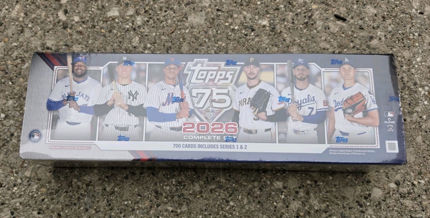 2026 Topps Complete Sets Baseball Hobby Box Factory Sealed(IN HAND)
