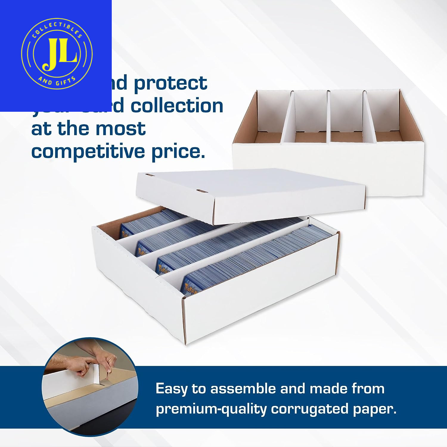 BCW Supplies Monster Storage Box Card Collection Protection Organization 3200ct
