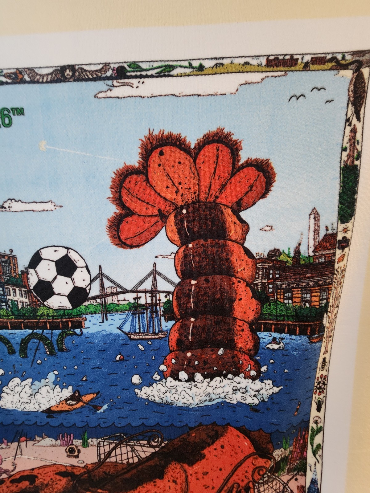 FIFA 26 World Cup Boston Host City Beach Towel