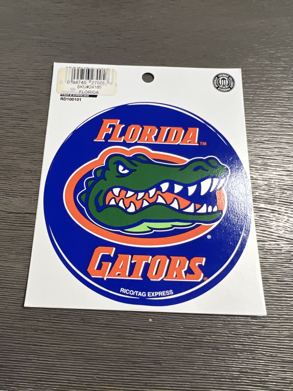 FLORIDA GATORS DECAL 4.5IN NCAA FREE SHIPPING LOT OF 72 WHOLESALE PRICE
