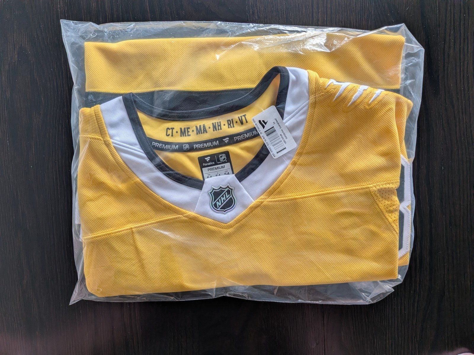 David Pastrnak Boston Bruins 2026 Stadium Series Fanatics Premium Jersey 54 NWOT