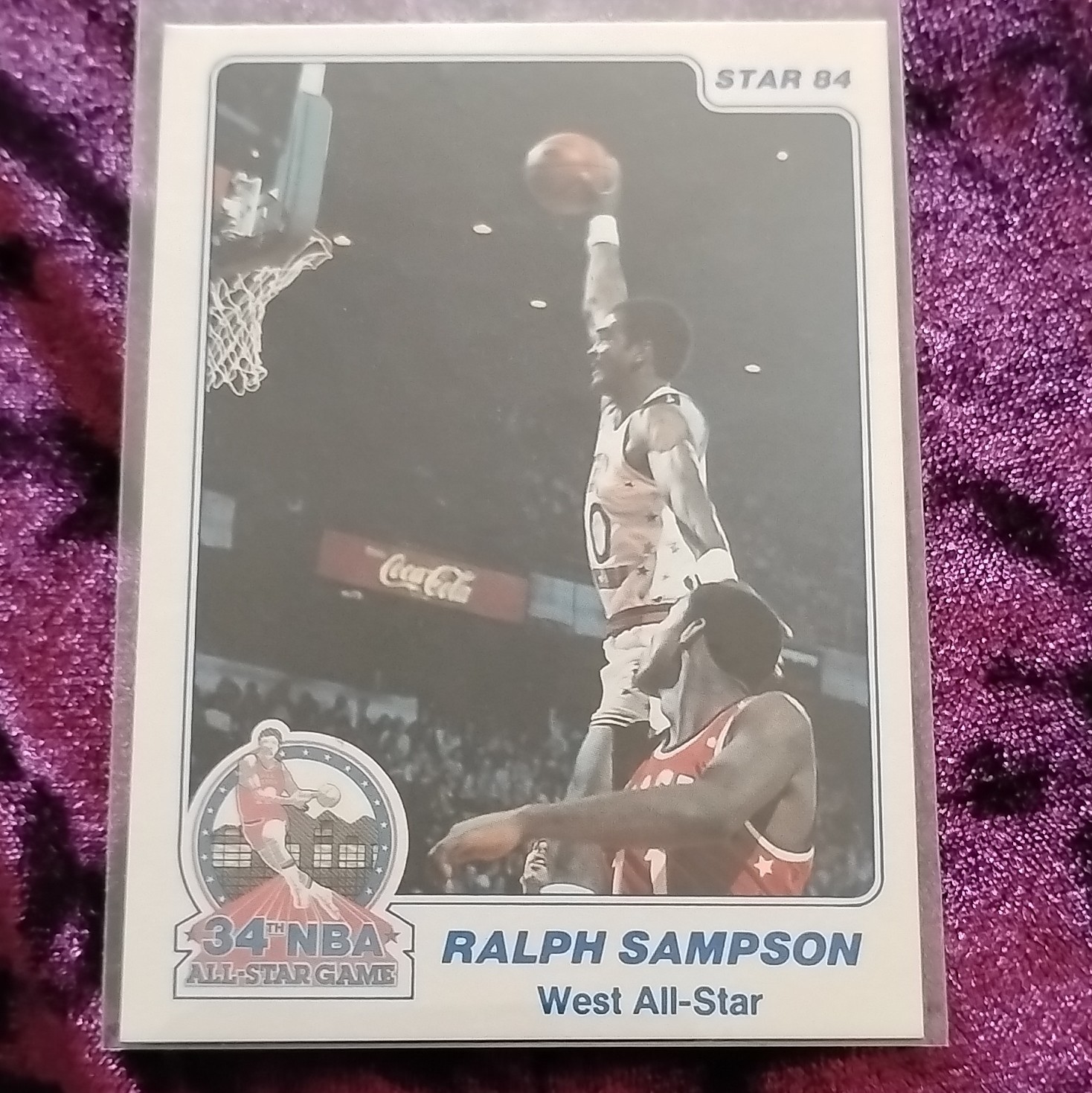 The Star Co. Star 84 1984 Ralph Sampson All-Star Game West All-Stars #23