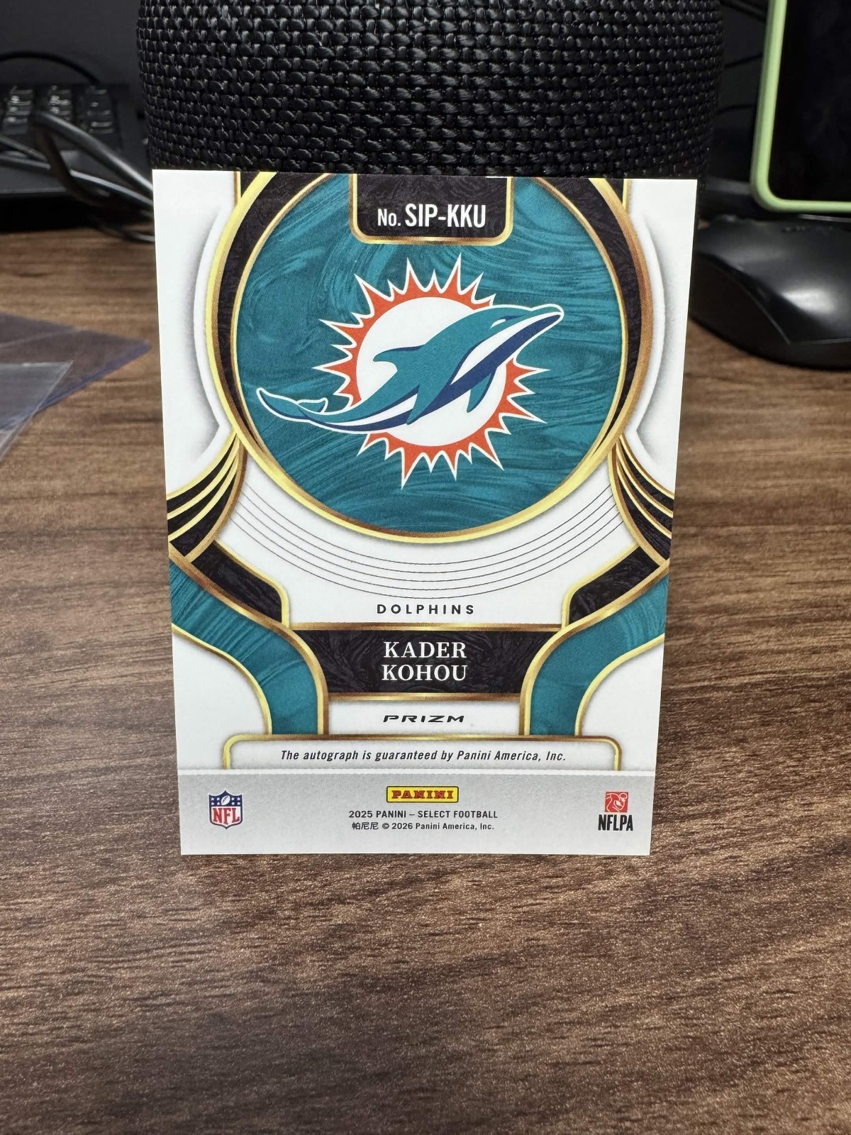 Auto 2025 Panini Select – Select Signatures Kader Kohou #SIP-KKU (AU)