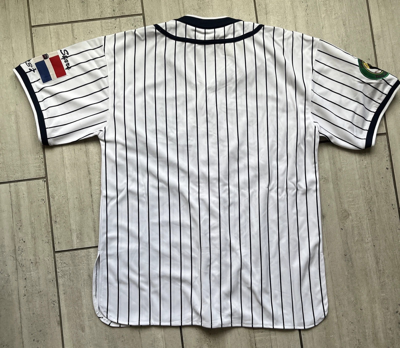 LATIN LEAGUE CIUDAD TRUJILLO THROWBACK (1879-1940) BASEBALL JERSEY #37 Sz Large