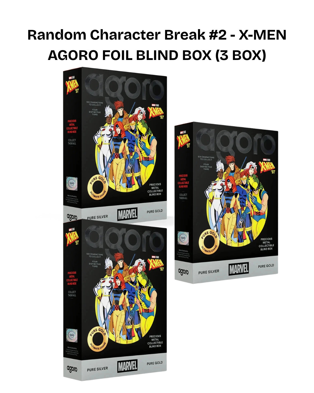 Random Character Break #2 – X-MEN AGORO FOIL BLIND BOX (3 BOX)